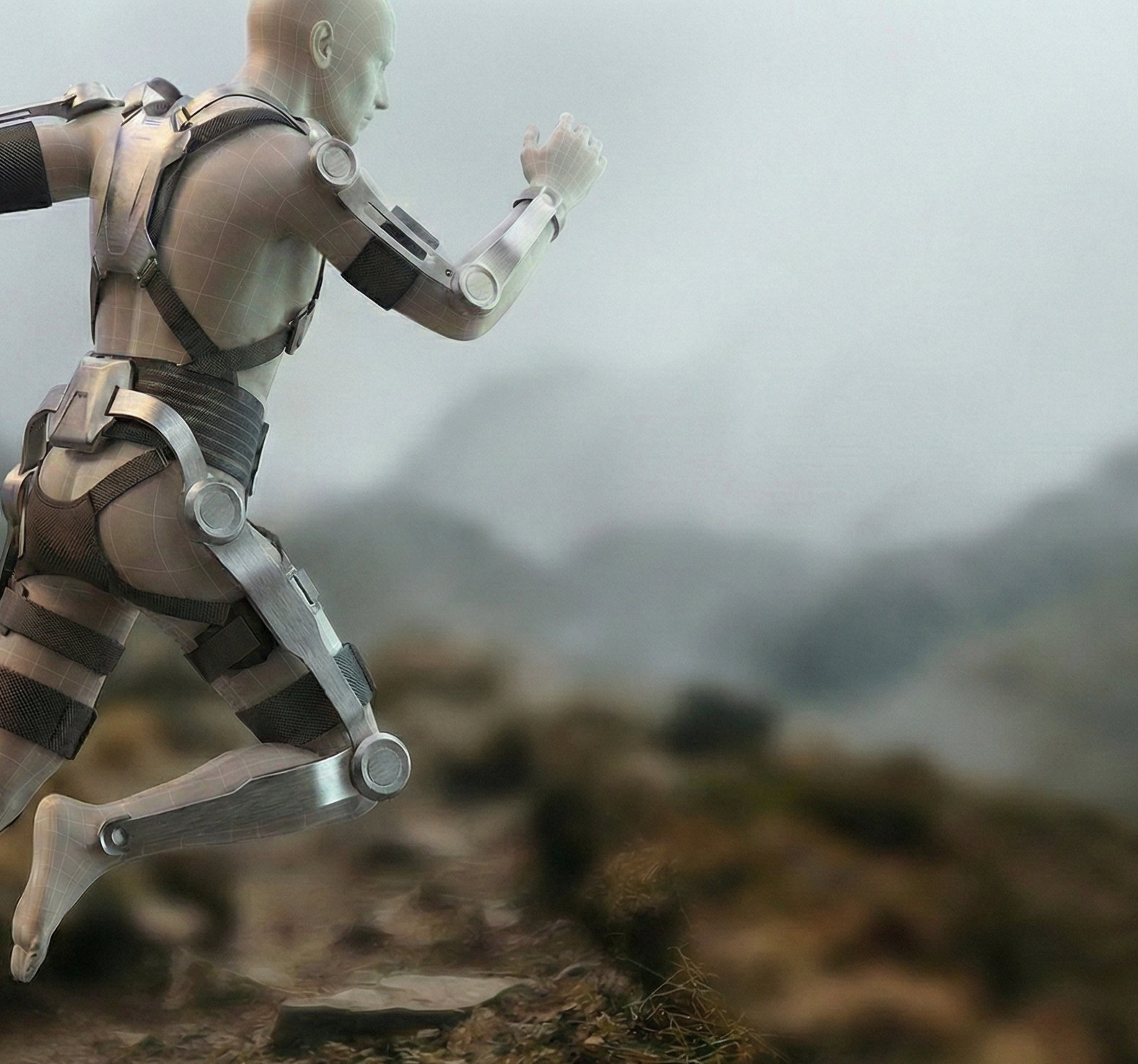 Exoskeleton Adventure Background